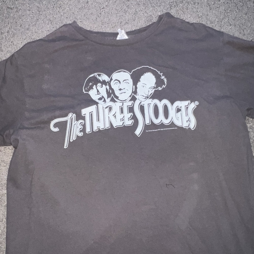 Vintage 2000s The Three Stooges Women Large Woob Woob Moe Curly Larry